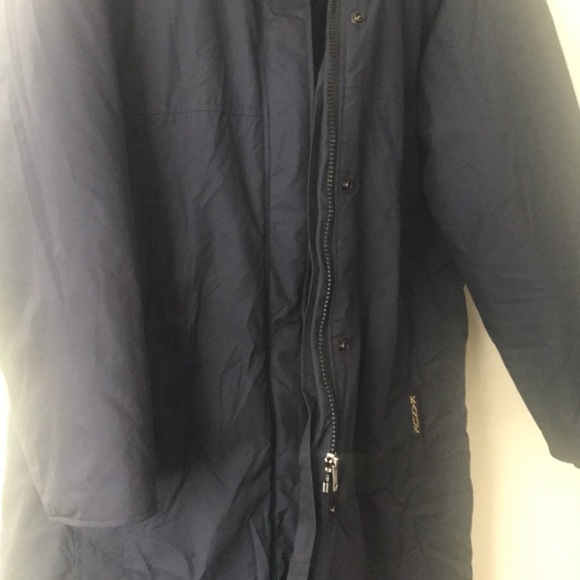 Kanuk women épervier winter coat size 4 F navy blue excellent condition - Picture 11 of 14